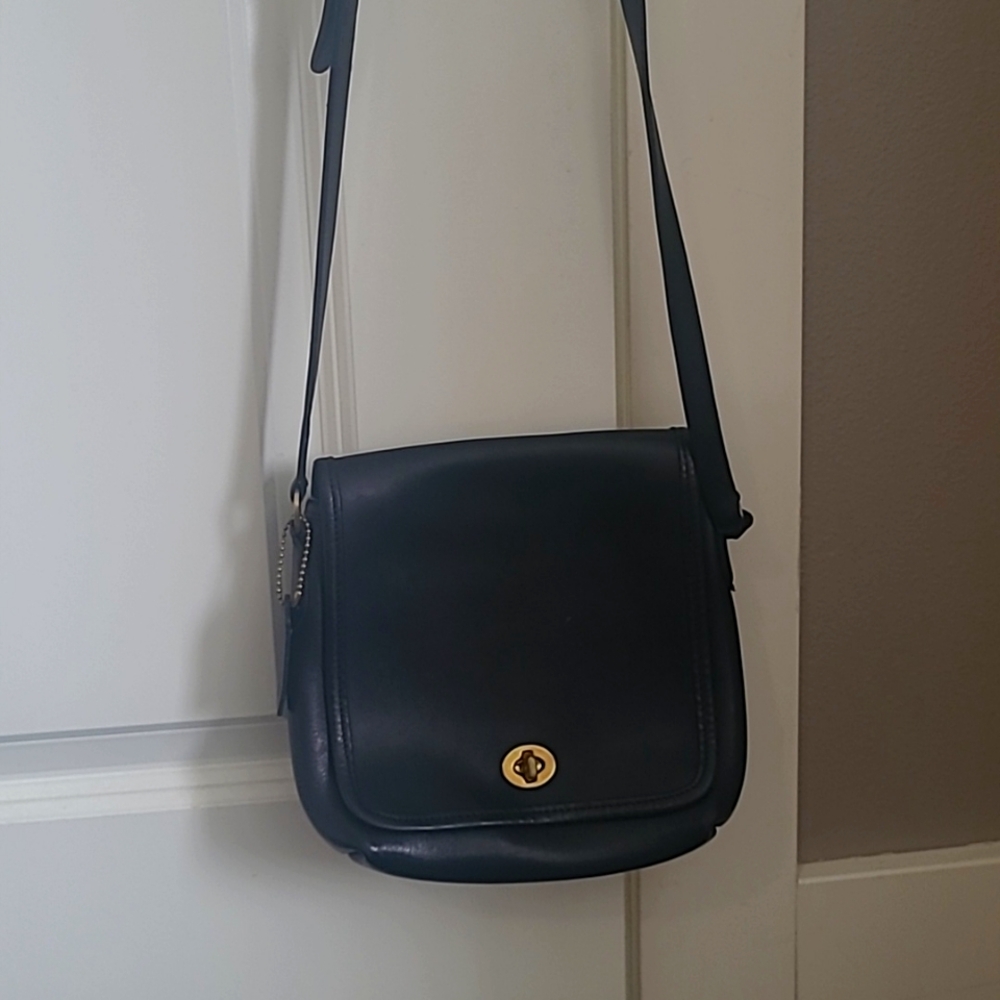 Coach leather